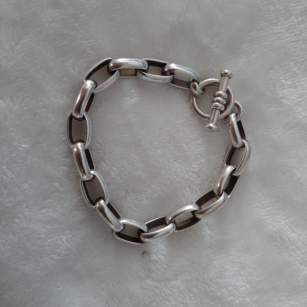 Chunky Silver bracelet
